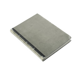 Old vintage book isolated