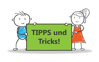 Strichmännchen / Vektor / Tipps und Tricks