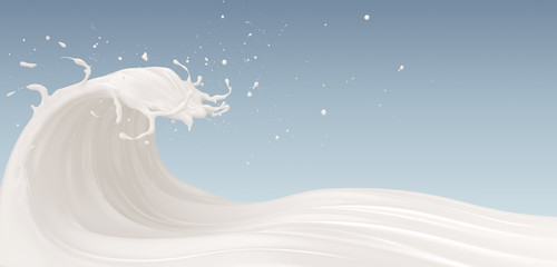 Powerful Milk wave
