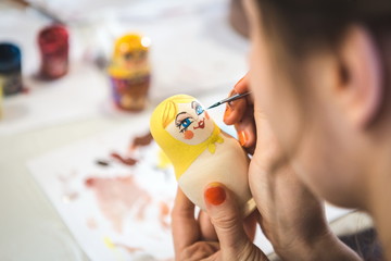 Matryoshka painting