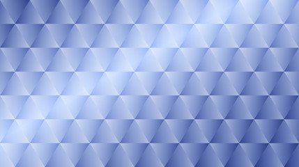 Abstract blue gradient triangle background 