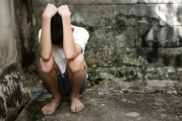 Stop abusing violence. violence, terrified , A fearful child.Stop abusing violence. violence,...