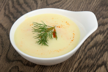 Cheese soup
