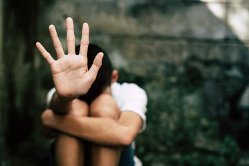 Stop abusing violence. violence, terrified , A fearful child.Stop abusing violence. violence,...