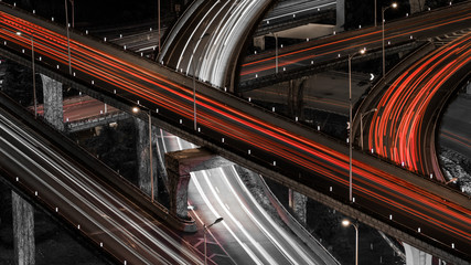 Aerial Look at Highway