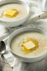 Homemade Healthy Creamy Wheat Farina Porridge