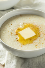 Homemade Healthy Creamy Wheat Farina Porridge