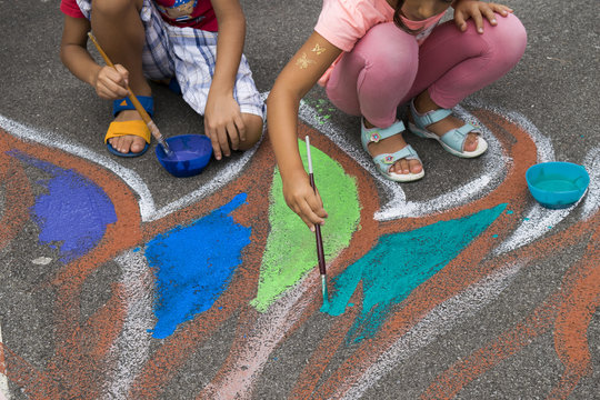 Street art et enfants