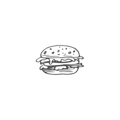 burger vector draw