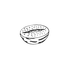 watermelon vector draw