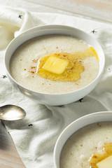 Homemade Healthy Creamy Wheat Farina Porridge