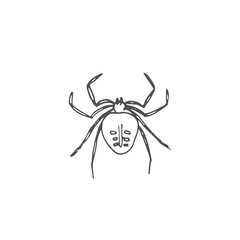 spider vector draw