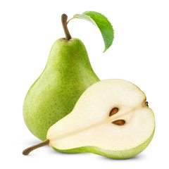 pears with leaf