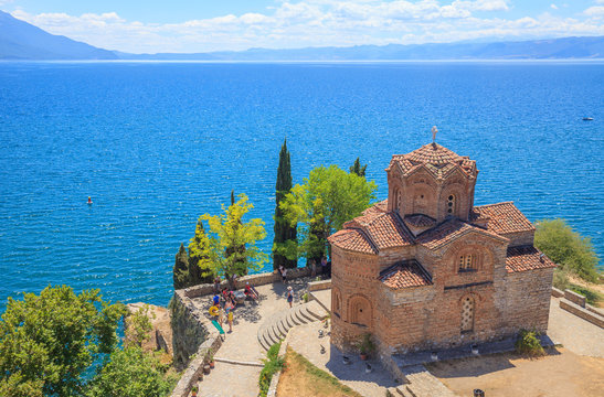 Église Saint-Jean de Kaneo, Ohrid, Macédoine 