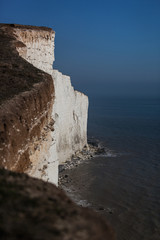 Seven Sisters National park, white cliffs, East Sussex, England