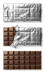 Tablettes de chocolat vectorielles 4