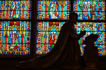 Colorful stained-glass