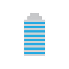 skyscraper icon- vector illustration