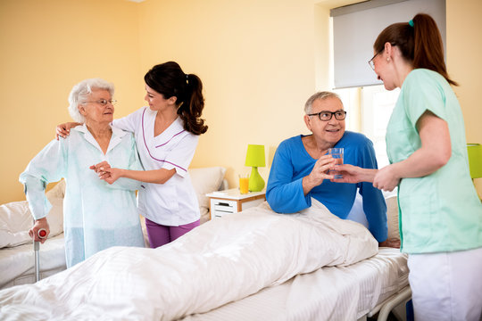 Professional care at nursing home