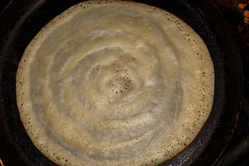 Приготовление домашних блинов