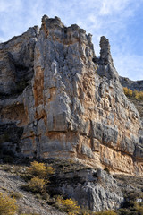 Fototapeta na wymiar Cañon del Riaza. Segovia