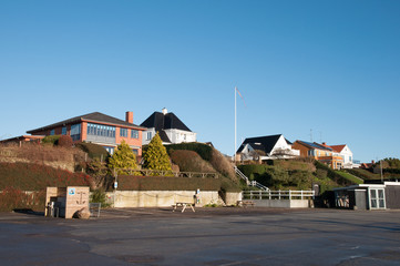 Buildings over viewing the port