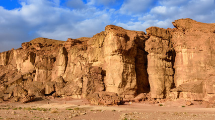 Kolumny Salomona, Timna Park, Ejlat, Izrael © TOP67