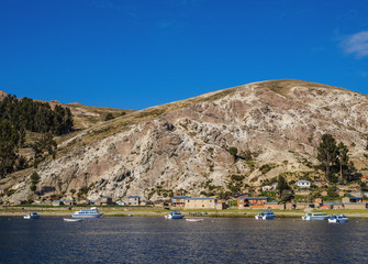 Island of the Sun, Titicaca Lake, La Paz Department, Bolivia