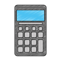 calculator math isolated icon vector illustration design