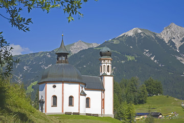 Das Seekirchl Heilig Kreuz in Seefeld