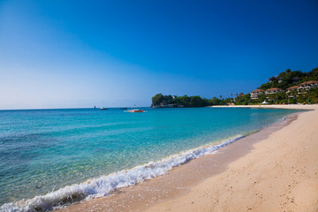 Fototapeta na wymiar Beautiful Punta Bunga Beach on Boracay, Philippines.