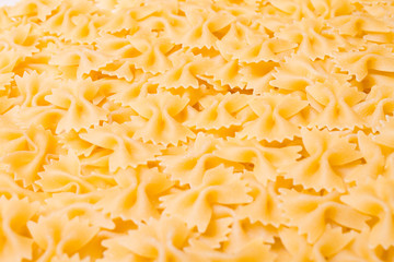 pasta in form of bows