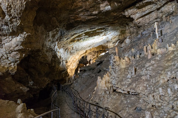 Fototapeta na wymiar New Athos Cave
