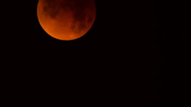 Total Lunar Eclipse 2018 Super Blue Blood Moon Time Lapse