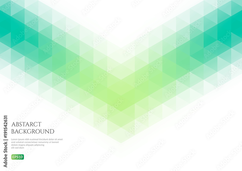 Poster abstract background with the texture of the triangles. white space for text.