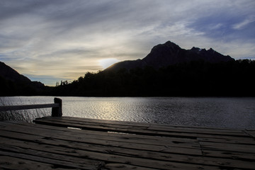 Muelle Lago Escondido
