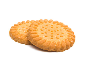 butter cookies isolated