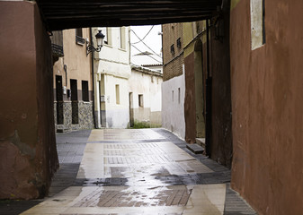 Alley in village