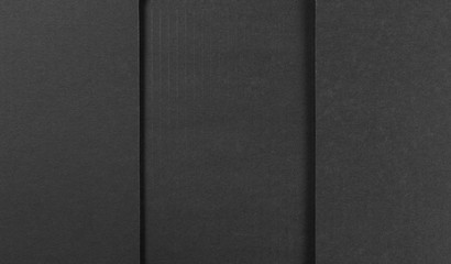 Fototapeta premium luxury black cardboard background and texture