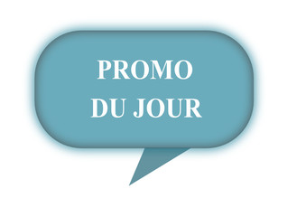 promo du jour,sur bulle bleue