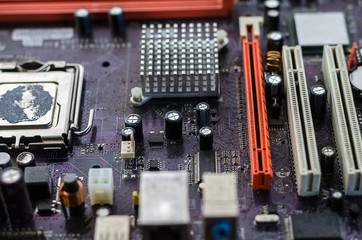 dirty motherboard for the whole frame