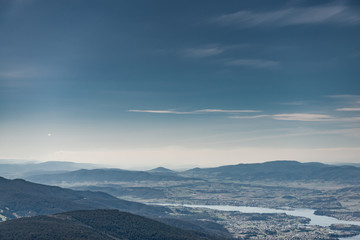 Hobart from Mount Wellington