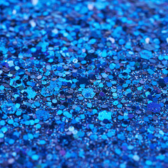 Surface coated with colorful sequins