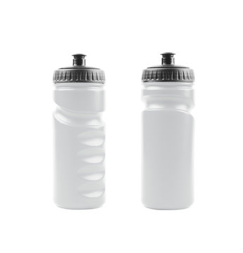 Plastic Sport Water Bottle Isolated