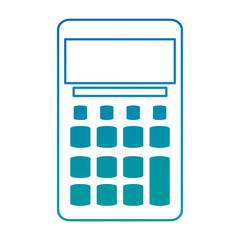 calculator math isolated icon vector illustration design