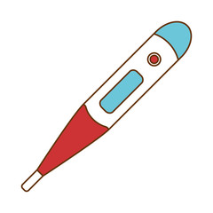thermometer medical isolated icon vector illustration design