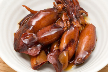 ヤリイカの煮物