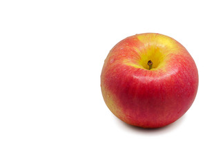 Fresh red apple.