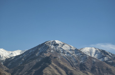 Fototapeta na wymiar Big Sky Mountain