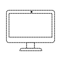 monitor computer isolated icon vector illustration design
